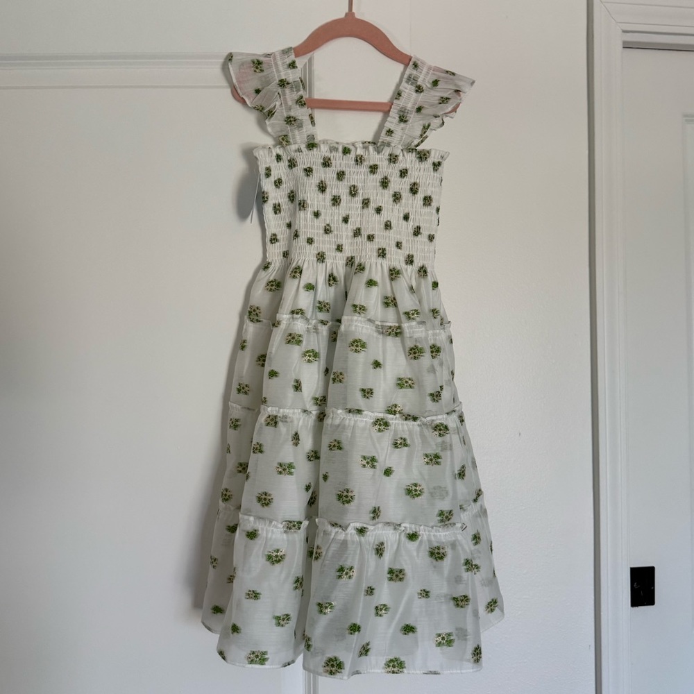 Hill House Organza Tiny Ellie Nap Dress Collectors Edition 7-8Y NWT